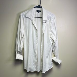 Express 1mx Performance Dress Shirt. Extra Slim.